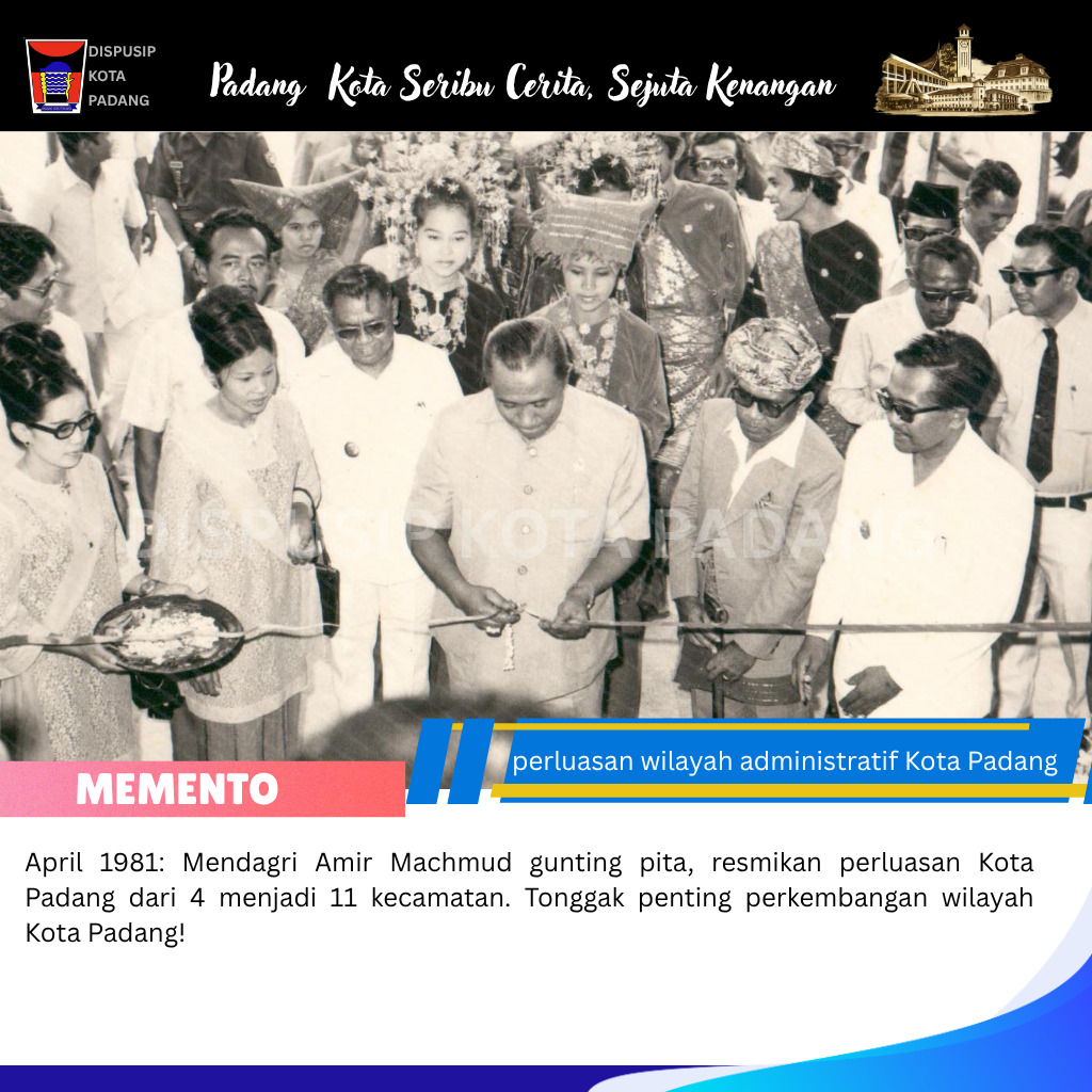 Perluasan wilayah administratif kota padang